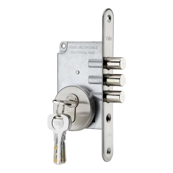 125200_1 CERROJO ALTA SEG. P/ABATIR 1970 INOX. YALE