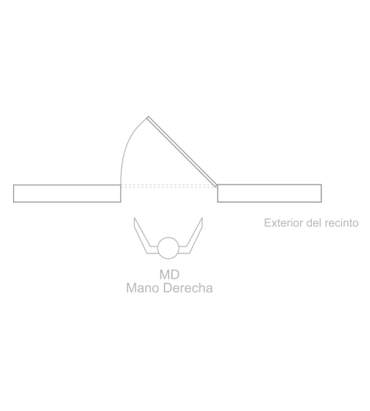 CERR. EMB. C/MAN. LL/LL. AC. INOX. 1080960L-I SCANAVINI