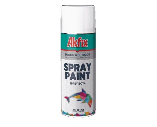 7 PINTURA SPRAY AKFIX 400ML. ROJO