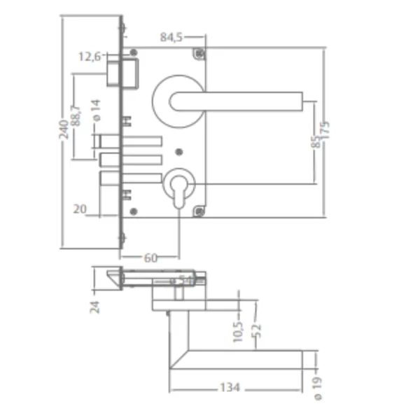 Disenosintitulo_56 CERR. EMB. MILANO BLACK B-40 BAÑO NEG. CJ-AP POLI