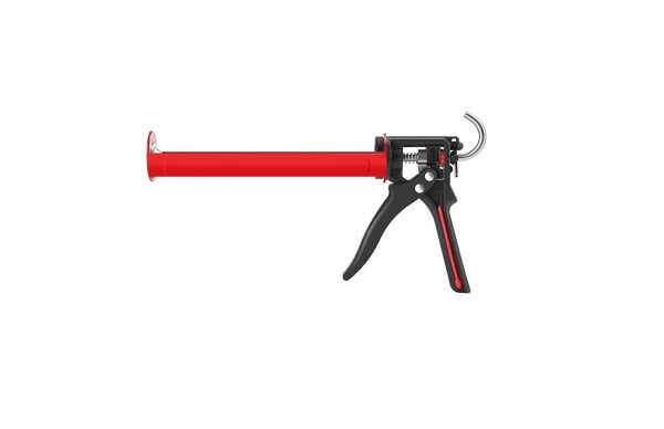 PISTOLA CALAFATERA 300ML ROJA (REFORZADA - TODOSELLOS)