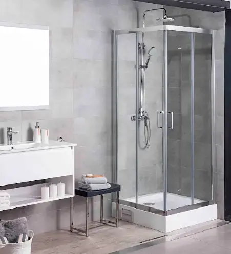 MAMPARA QUADRAT 70 CORREDERA 185CM 8MM