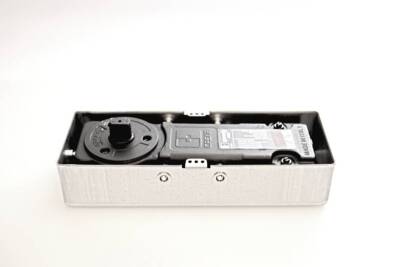 QUICIO PUERTA CRISTAL CON PIVOTES Y CERRADURA M60