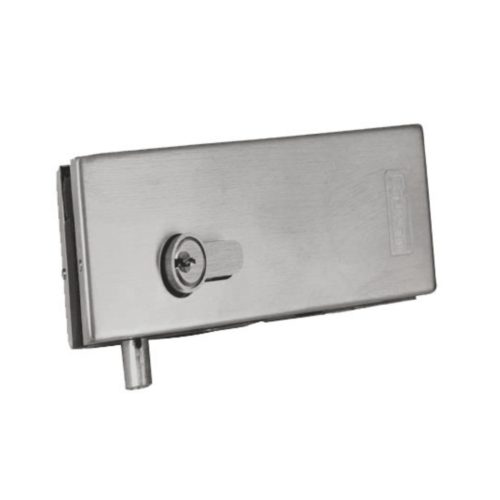 CERRADURA PISO-LLAVE P/CRISTAL INOX. BRUKEN