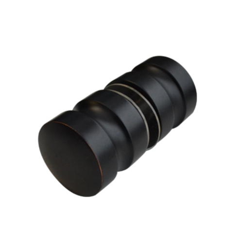 POMO PUERTA DE 6-10MM. NEGRO CJ BRUKEN