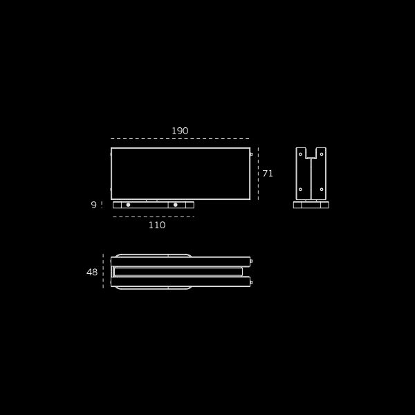 CONJ. QUICIO HIDRAULICO SOBREPUESTO CROM. P/VIDRIO JNF