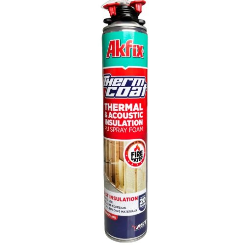 ESPUMA AKFIX THERMCOAT INSULATION & ACOUSTIC   850ML. PPISTOLA