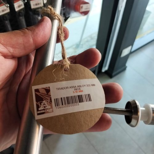 TIRADOR ASSA ABLOY 300 MM AI