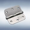 PAR BISAGRAS INOX SATIN. CANTO REDONDO G-U