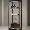 VITRINA VERTICAL NEGRA