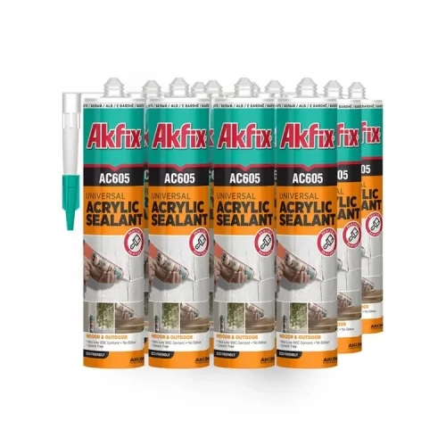 OFERTA 12 unidades - SELLADOR ACRILICO AC605 BLANCO AKFIX